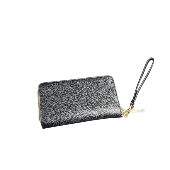 Michael Kors Black Pebbled Leather Wallet - Picture 4 of 4
